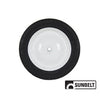 A-B1SB285 WHEEL-RIBBED, 10X1.75X2, STEEL PN: B1SB285