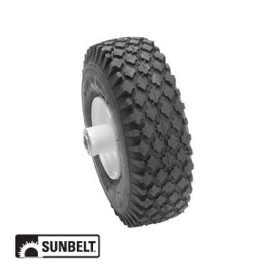 A-B1SB340 WHEEL-STUD, 4.1X3.5X4, STEEL-WHITE PN: B1SB340