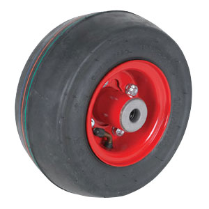 A-B1SB8098 CASTER-SMOOTH, 9X3.5X4, TUBELESS-RED PN: B1SB8098