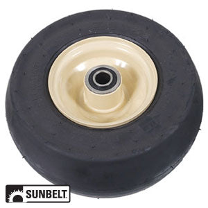 A-B1SB8552 CASTER-SMOOTH, 9X3.5X4, TUBELESS-TAN PN: B1SB8552