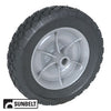 A-B1SB8927 WHEEL-DECK, 8X1.75, DIAMOND, STEEL-GRAY PN: B1SB8927