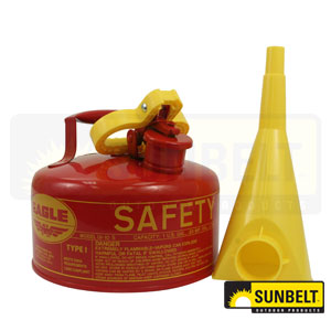 A-B1SC1 Fuel Can, Eagle Type-I Safety Cans (gallon) PN: B1SC1