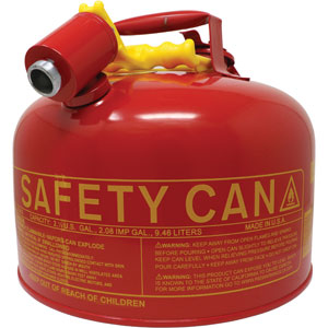 A-B1SC7 EAGLE 2 GAL SAFETY CAN TYPE 2 HEAVY DUTY PN: B1SC7