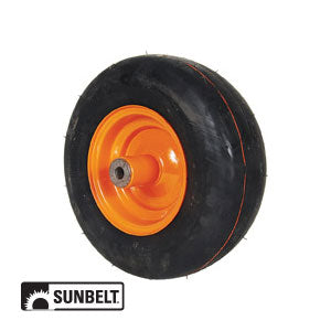 A-B1WL55 WHEEL-CASTER, 13X5X6, SMOOTH, ORANGE PN: B1WL55