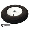 A-B1WL872 WHEEL-RIBBED, 4.8X4X8, WHITE PN: B1WL872