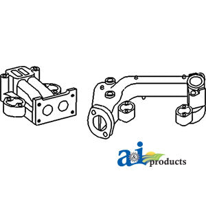 A-B3641R Manifold, Intake & Exhaust PN: B3641R
