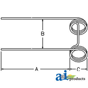 A-B5182 Spring Harrow Tooth PN: B5182