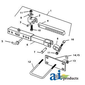A-D9NNR833AA Tube Assembly, Stabilizer (Ref. 6) PN: D9NNR833AA