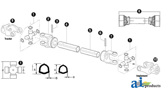 A-SBK1 Shield Bearing Kit PN: SBK1