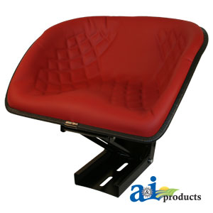 A-BS100RD Bucket Style Seat, RED PN: BS100RD