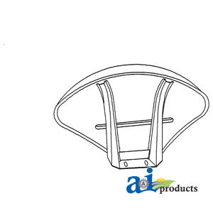 A-C0NN16312A Fender w/ Bracket (RH/LH) PN: C0NN16312A