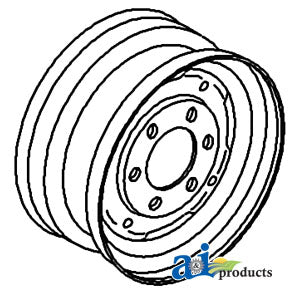 A-C5NN1015A Rim, Front Wheel PN: C5NN1015A
