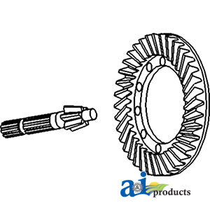 A-1683757M91 Ring & Pinion Set PN: 1683757M91