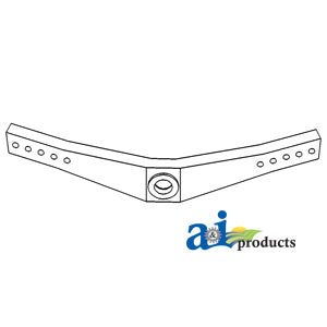 A-C7NN3010F Front Axle Assembly w/ Bushing PN: C7NN3010F