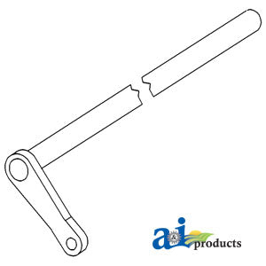 A-C7NN7N512A Shaft, Clutch Pedal PN: C7NN7N512A