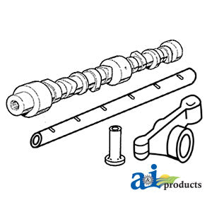 A-ZZ90032 Shaft, Rocker PN: ZZ90032