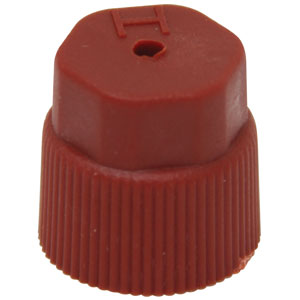 A-CP0132 16mm Red R-134a High Side Valve Port Cap OEM & Aftermarket (5 Pack) PN: CP0132