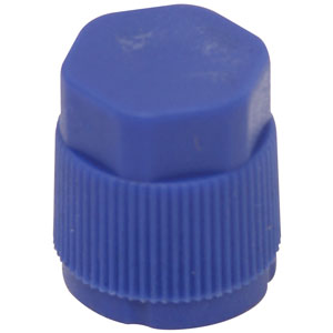 A-CP0137 13mm Blue R-143a Low Side Valve Port Cap J.R.A. Type (4 Pack) PN: CP0137