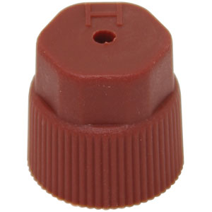 A-CP0138 16mm Red R-134a High Side Valve Port Cap J.R.A. Type (10 Pack) PN: CP0138