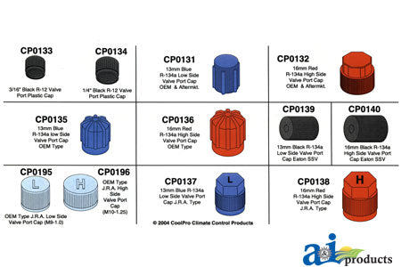 A-CP4016 Universal Service Port Cap Kit PN: CP4016