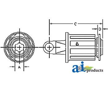 A-144226044 Radial Pin Clutch PN: 144226044