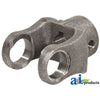 A-800-0613 Round Bore Implement Yoke (w/ Keyway & Set Screw) PN: 800-0613