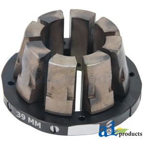 A-D100-39/SILVER 39MM Die Set, Silver, For 1