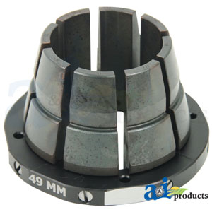 A-D100-49/SILVER 49MM Die Set, Silver, For 1-1/4