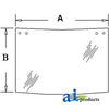A-D129968 Glass, Rear, Center PN: D129968