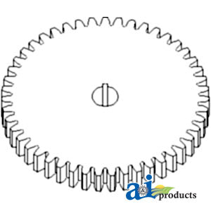 A-D6NN866A Gear, Pump Drive, 47 Tooth PN: D6NN866A