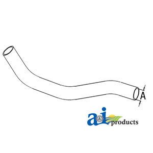 A-D8NN8260CA Radiator Hose, Upper PN: D8NN8260CA
