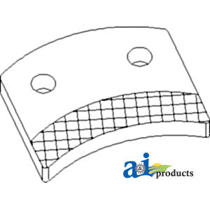 A-D8NNC736BB Brake Pad, PTO PN: D8NNC736BB