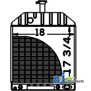 A-E0NN8005FA15L Radiator w/ Oil Cooler PN: E0NN8005FA15L