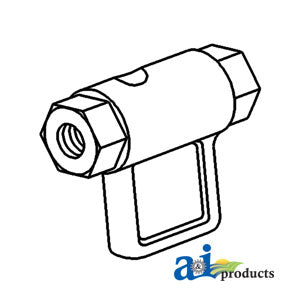 A-E1NNR837AA Nut, Check Chain Adjusting PN: E1NNR837AA