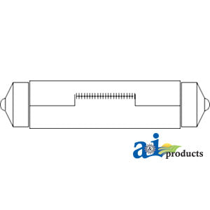 A-E35556 Bulb, Dome Lamp, 12V, 10 Watt PN: E35556