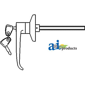 A-E3NN9422400BA L Handle (Locking) PN: E3NN9422400BA