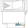 A-E4NN13A350AA Switch Assembly, Hazard Warning PN: E4NN13A350AA