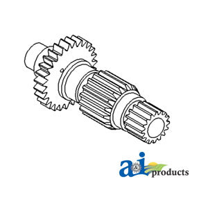 A-E7NN7C094AA Shaft, Main Transmission PN: E7NN7C094AA