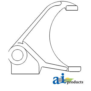A-E8NN7231AA Fork, 2nd & 6th Gear PN: E8NN7231AA