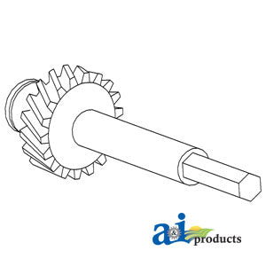 A-E9NN6A820AA Gear, Oil Pump w/ Shaft PN: E9NN6A820AA