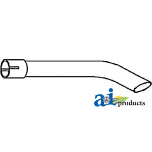 A-EE258 Exhaust Extension PN: EE258