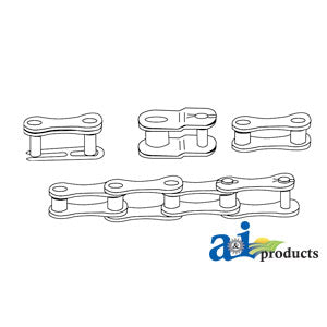 A-RC2050 2050 Extended Pitch Roller Chain, 10ft (Drives) PN: RC2050
