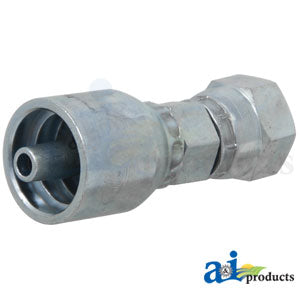 A-F-DL04-08-14-K2 Din Light 24 degree Seat Female Swivel with O-Ring PN: F-DL04-08-14-K2