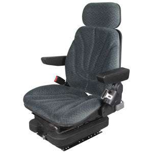 A-F10A4005 Seat, F10 Series, Low Pro Air Suspension, Gray Cloth PN: F10A4005