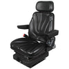 A-F10A4015 Seat, F10 Series, Low Pro Air Suspension, Black Vinyl PN: F10A4015