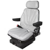 A-F10A4020 Seat, F10 Series, Low Pro Air Suspension, Gray Vinyl PN: F10A4020
