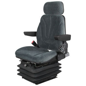 A-F10A6005 Seat, F10 Series, Air Suspension, Gray Cloth PN: F10A6005