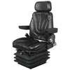 A-F10A6015 Seat, F10 Series, Air Suspension, Black Vinyl PN: F10A6015