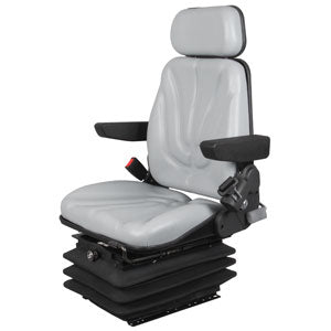 A-F10A6020 Seat, F10 Series, Air Suspension, Gray Vinyl PN: F10A6020