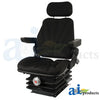 A-F10M240 Seat, F10 Series, Mechanical Suspension / Armrest / Headrest / Black Cloth PN: F10M240